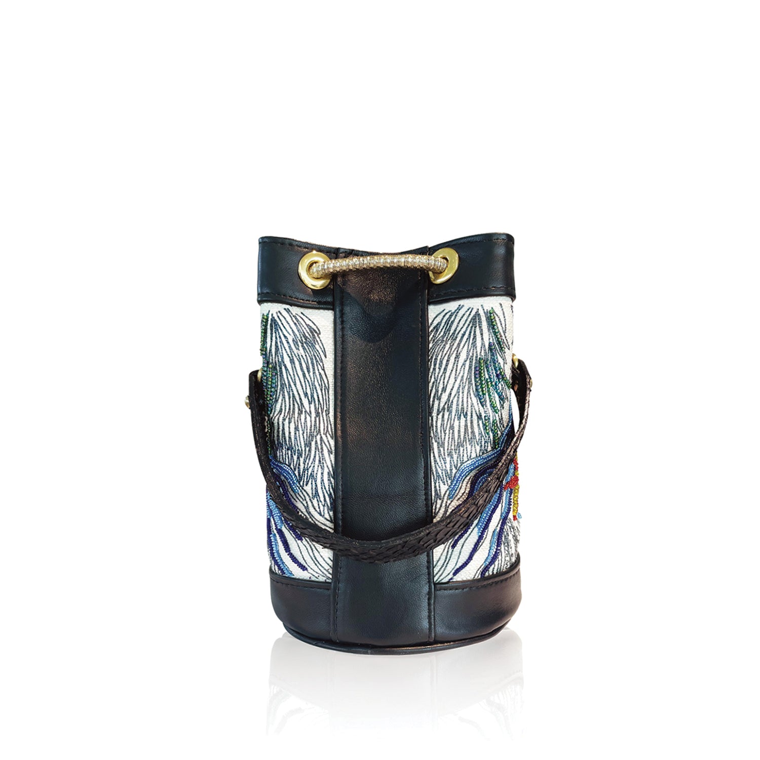 LEAF I Embroidered BonBon Bag