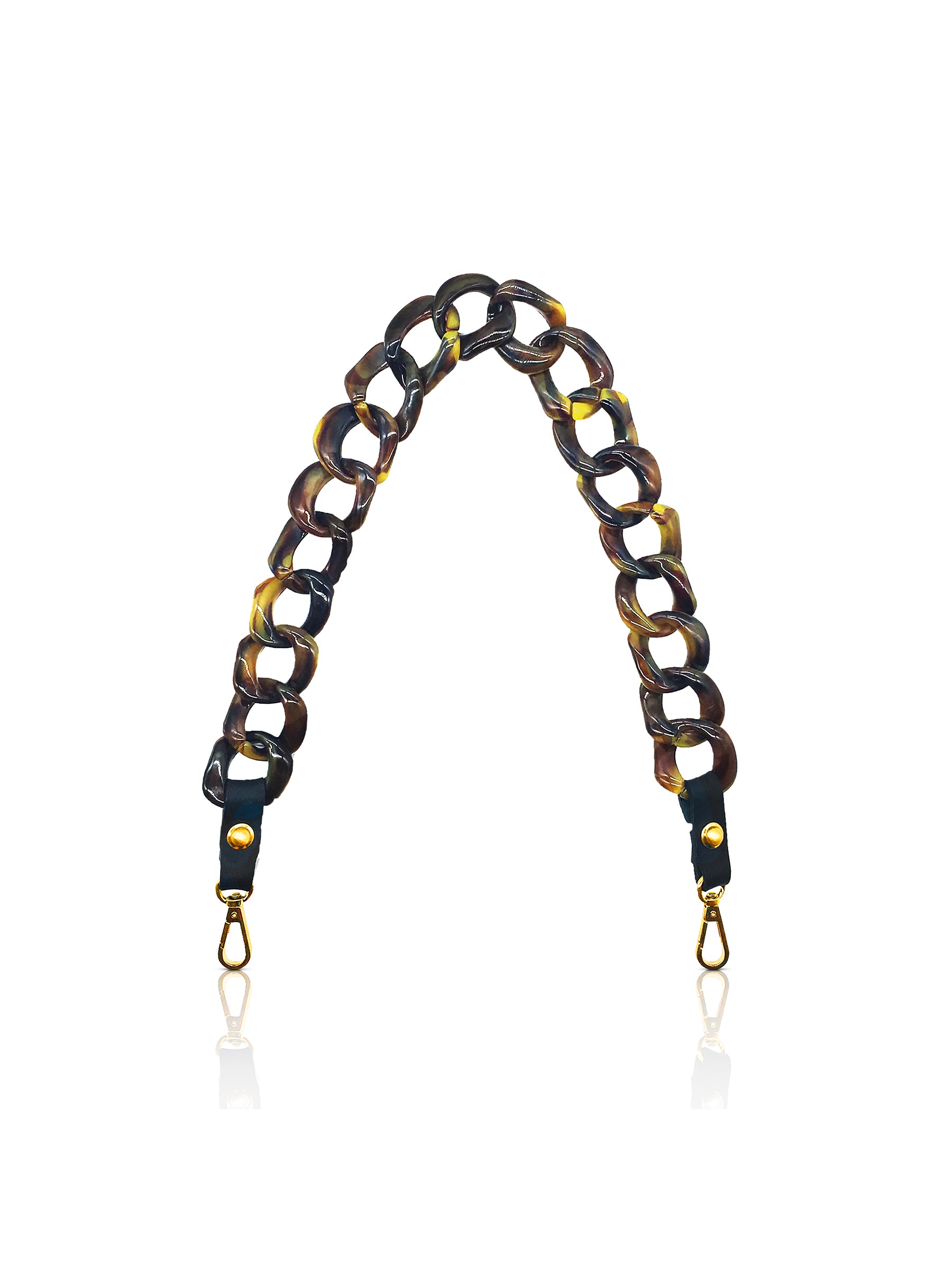 Showing the detachable resin chain-link handle